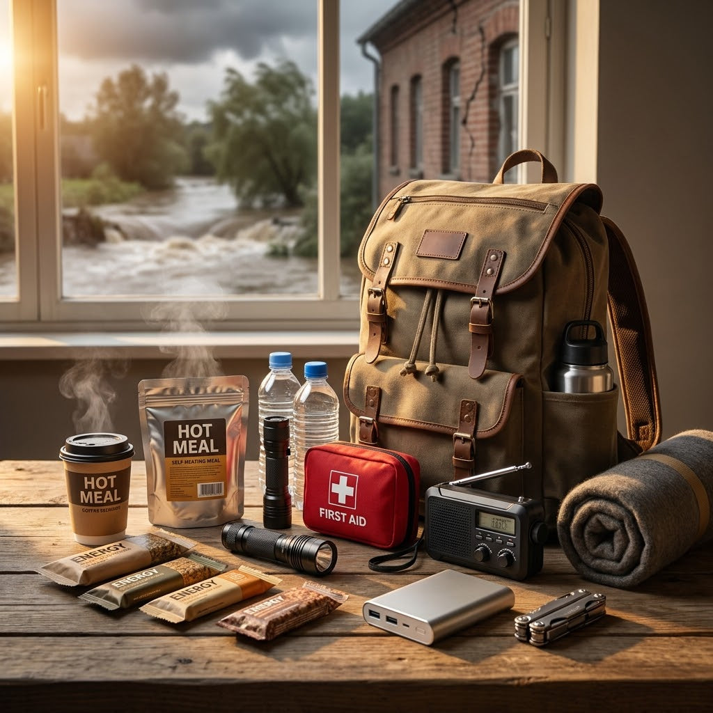 Emergency Food Checklist for Floods, Earthquakes, and Cyclones: Stay Prepared with Ready-to-Eat & Self-Heating Food
