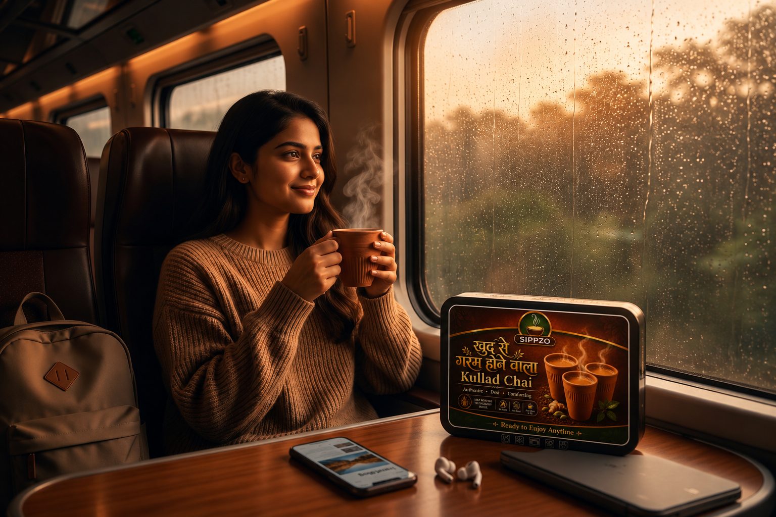 How to Enjoy Hot Tea While Traveling Without Gas, Electricity, or Hot Water