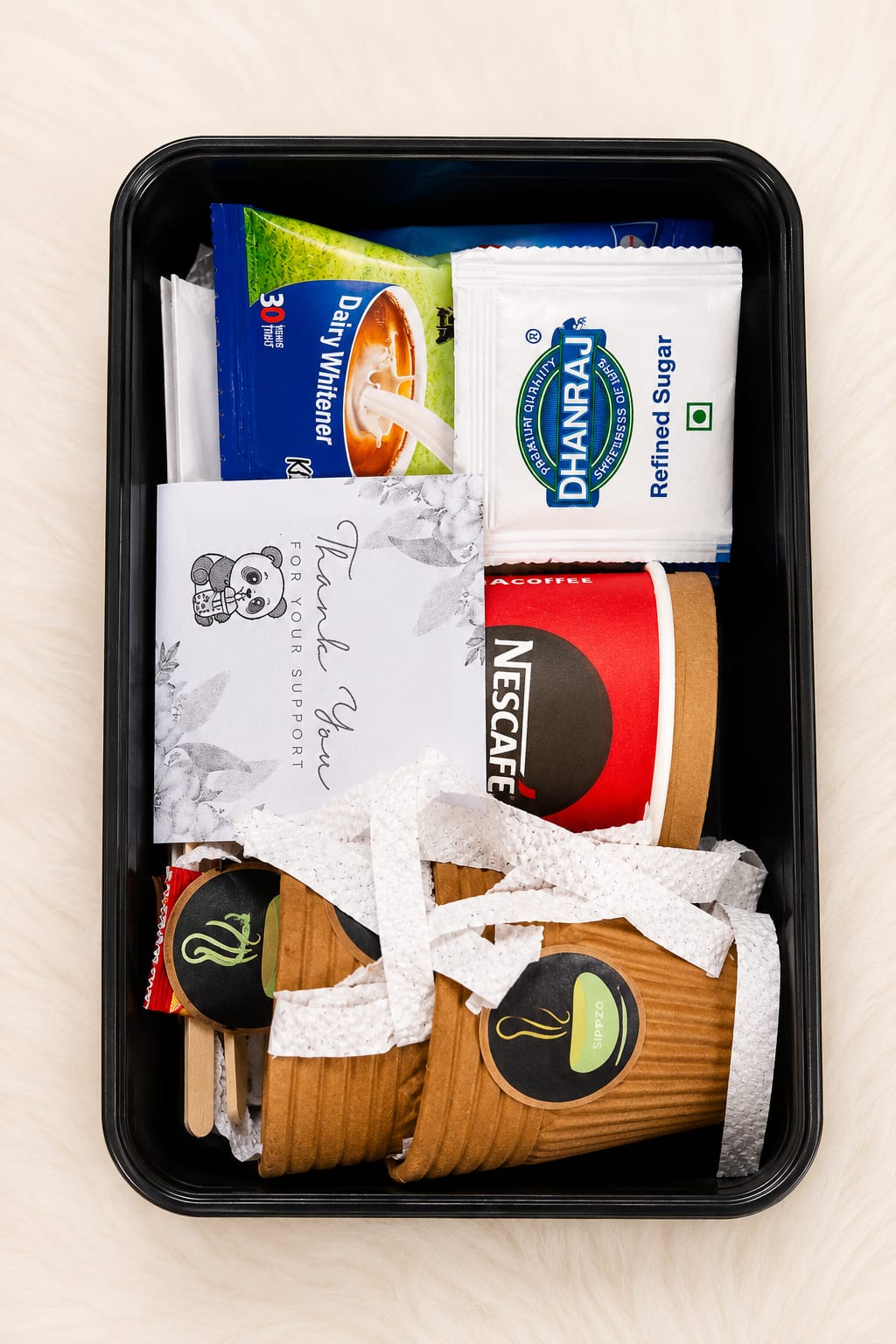 Self-heating meal kit