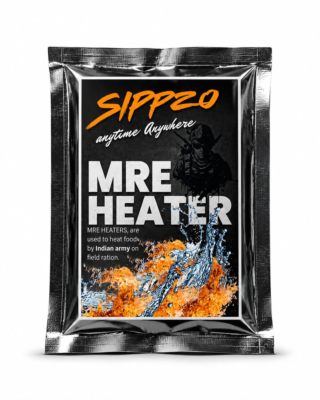 Self-heating meal kit 